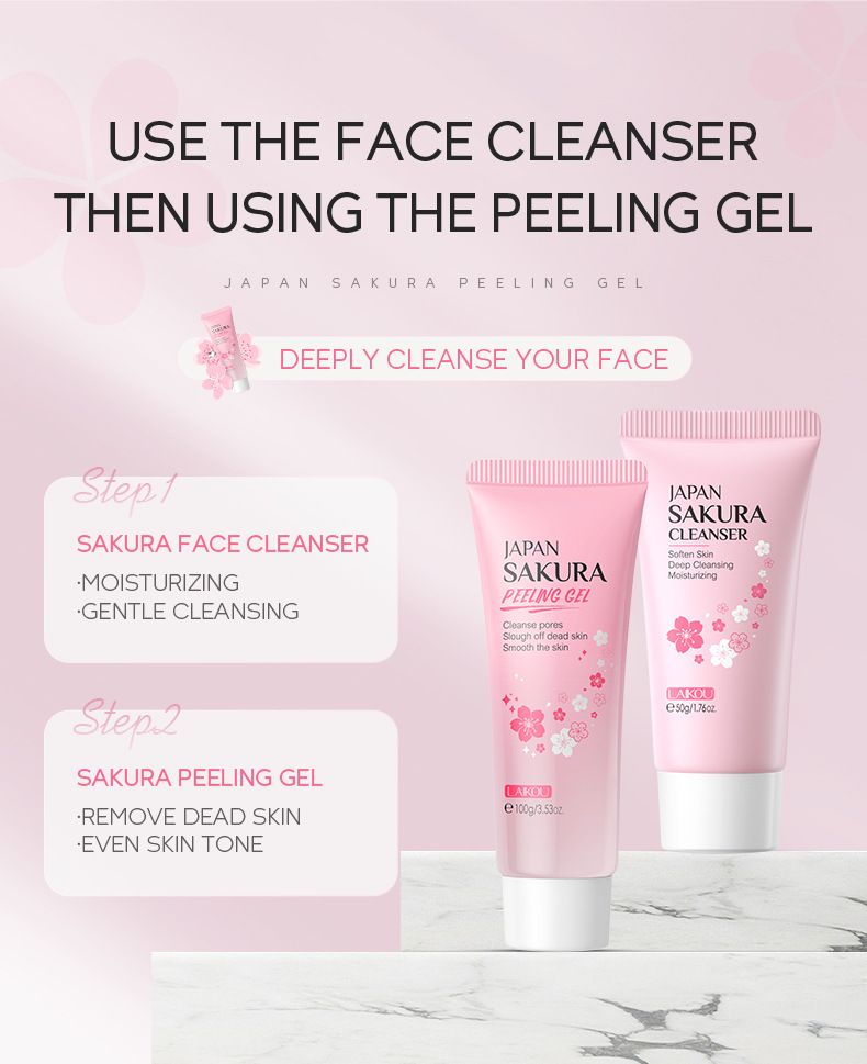 Facial Scrubs & Polishes Cherry Keratin 100g Clean Pores Moisturizing_voghion.com