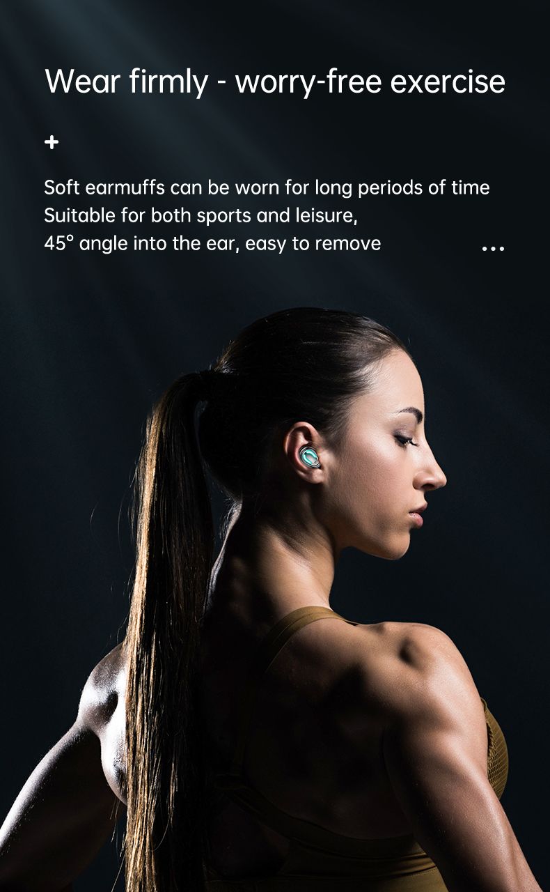 GQ03 Bluetooth Headset nei grenziwwerschreidend Kaddo Auer Display faarweg E-Sport Spill In-Ear drahtlos Telefon Ouvido_voghion.com