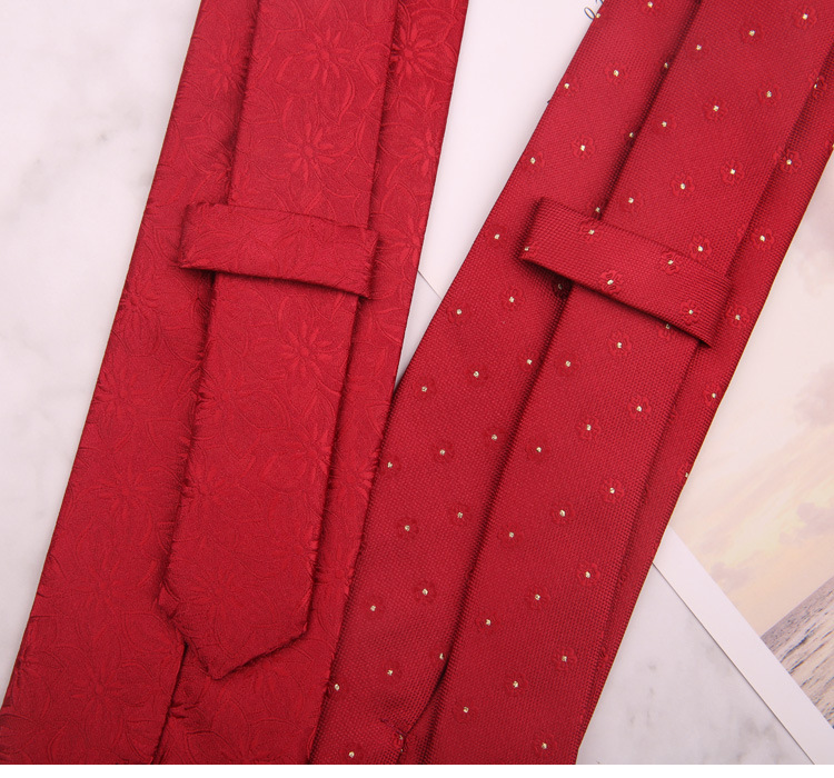 Men's Ties & Handkerchiefs, zippered formal suit, groom, men's wedding, knot-free, lazy hand-tied 8CM tie_voghion.com