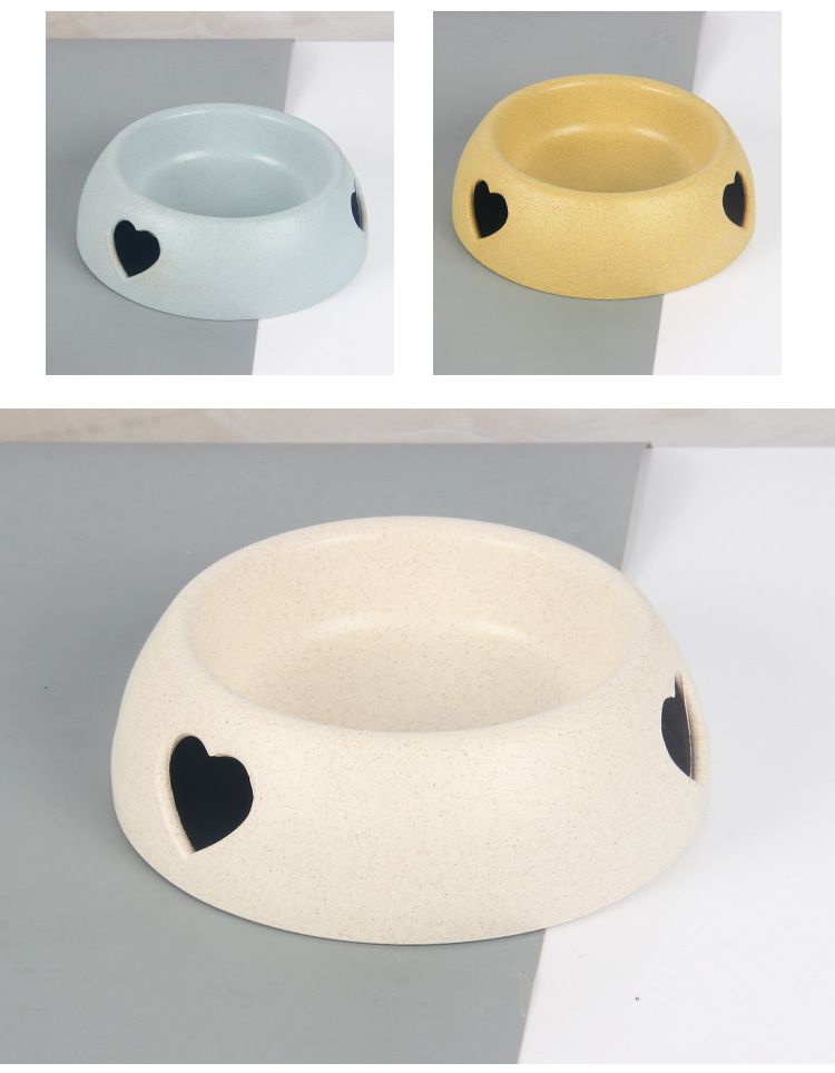 Benodigdheden Hond Rijst Plastic Liefde Enkele Huisdier Kattenvoerbak_voghion.com