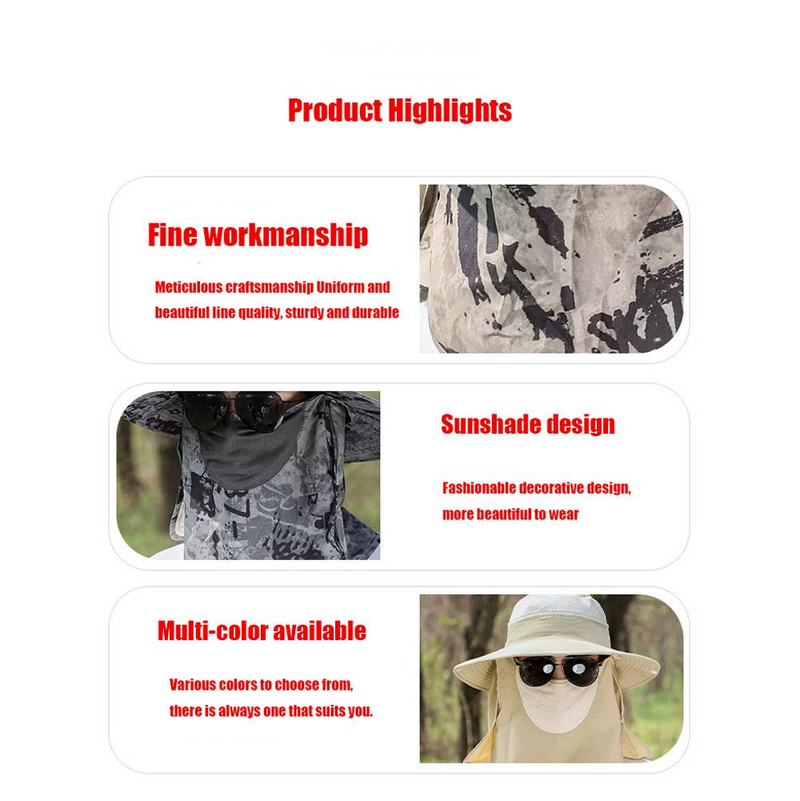 Zonnehoed Heren Vissen Zonnemasker Zomer Vissershoed UV Zonnehoed Buiten Strohoed Zonnehoed_voghion.com