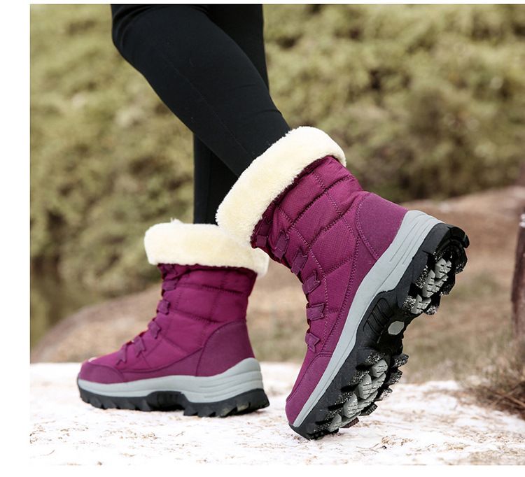 Stivali da neve da donna più venduti, scarpe da trekking alte per esterni_voghion.com