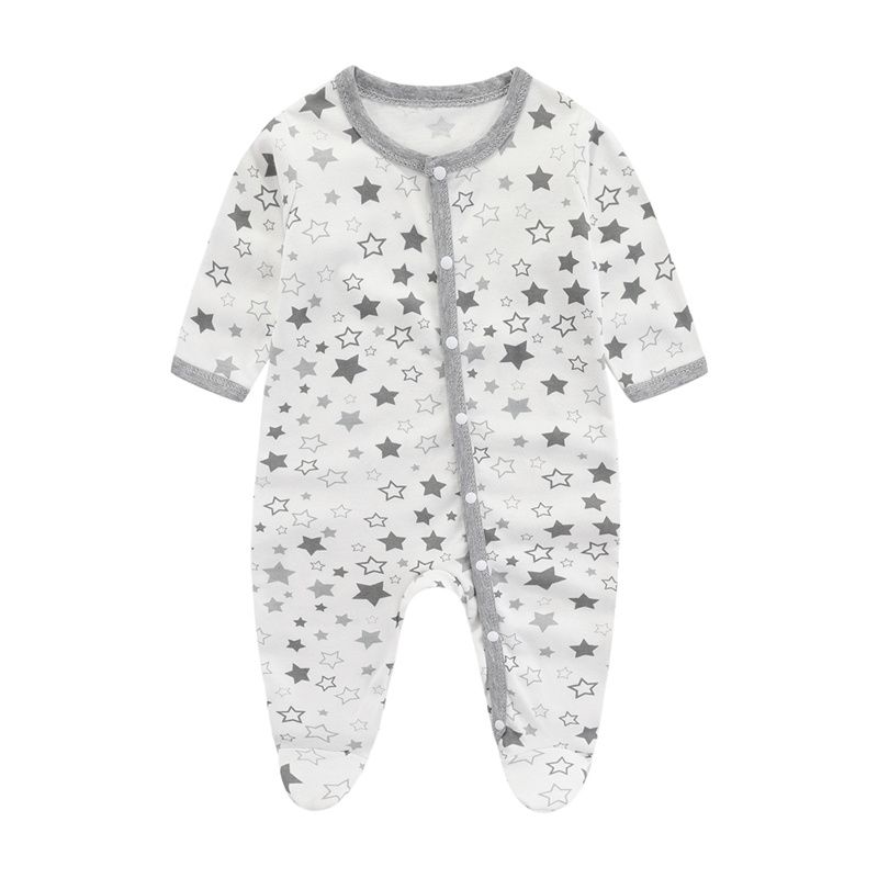 Macacão para recém-nascidos 2023, novo outono e inverno, algodão, roupas infantis, peça única, desenho animado, roupas para meninos de 0 a 9 meses_voghion.com