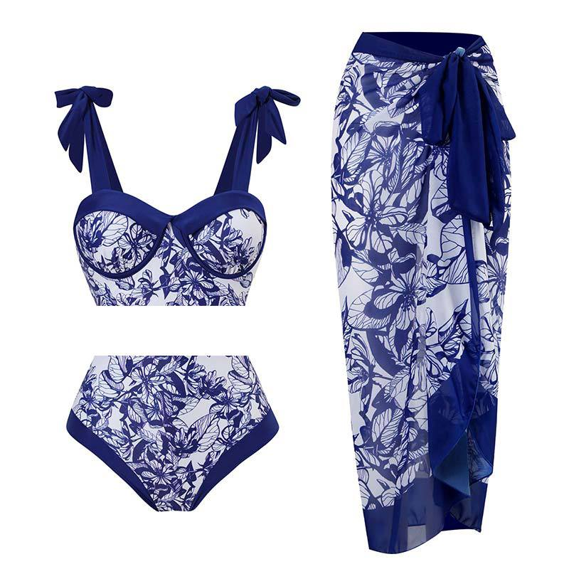 2023 Split Swimwear Kolmiosaiset uimahousut Nauhattu rantahame_voghion.com