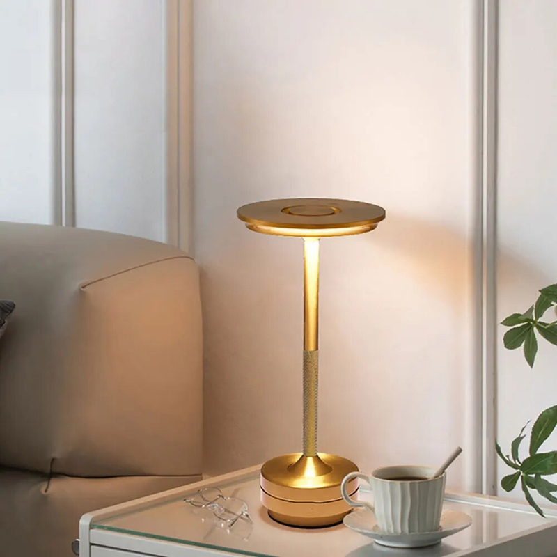 Cordless Table Lamp LED Rechargeable Touch Desk Lamps Night Light Table Lamp Cafe Bedroom Bar Modern Minimalist Decoration Bedside Table Lamps Gifts_voghion.com