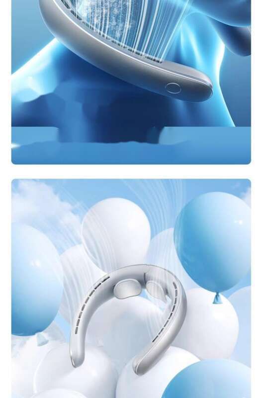 Nuovo ventilatore 2025 con batteria a lunga durata, piccolo ventilatore portatile e silenzioso, raffreddamento a sospensione, condizionamento dell'aria, ricarica_voghion.com