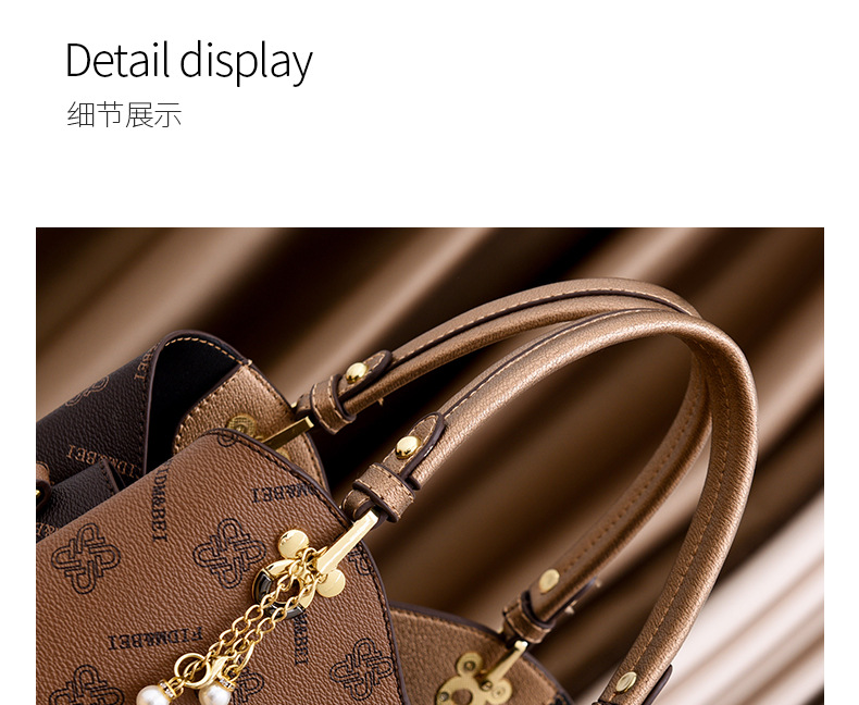 2023 New Fashion Crossover Versatile Temperament One Shoulder Crossbody Handheld Fashion Handheld Women's Bag_voghion.com