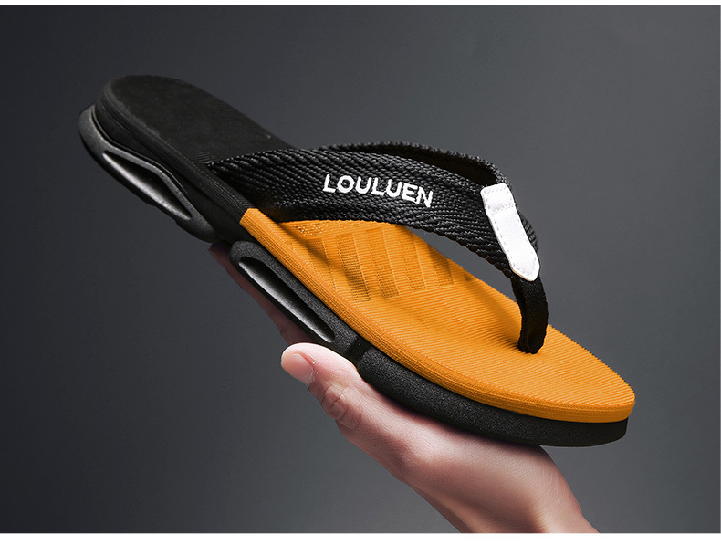 Lu Luan Sommer-Flip-Flops mit dicker Sohle, Sandalen für Herren, rutschfest, stilvoll, neue Strandschuhe_voghion.com