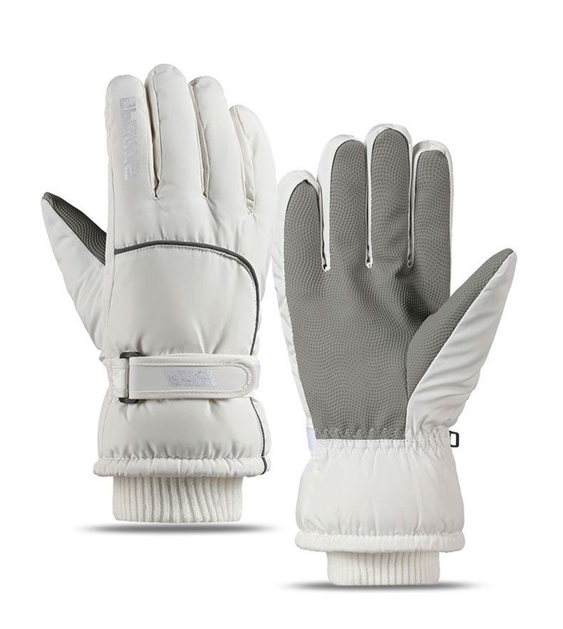 Esquí Invierno Exterior Ciclismo Motocicleta Resistente al viento Impermeable Resistente al frío Para hombre Pantalla táctil Antideslizante Forro polar Para mujer_voghion.com