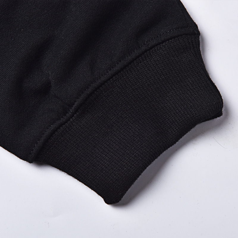 Terno esportivo casual feminino com estampa de manga comprida_voghion.com