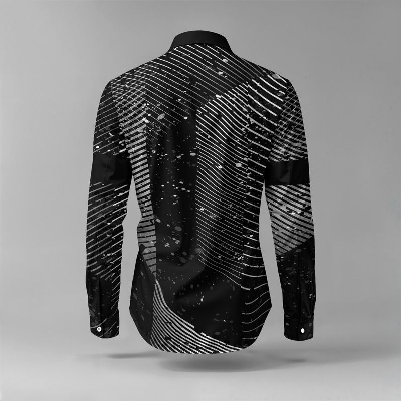 Camicia da uomo semplice, modello monopetto, con risvolto, nuova moda quotidiana, casual, comoda e ampia, da lavoro_voghion.com