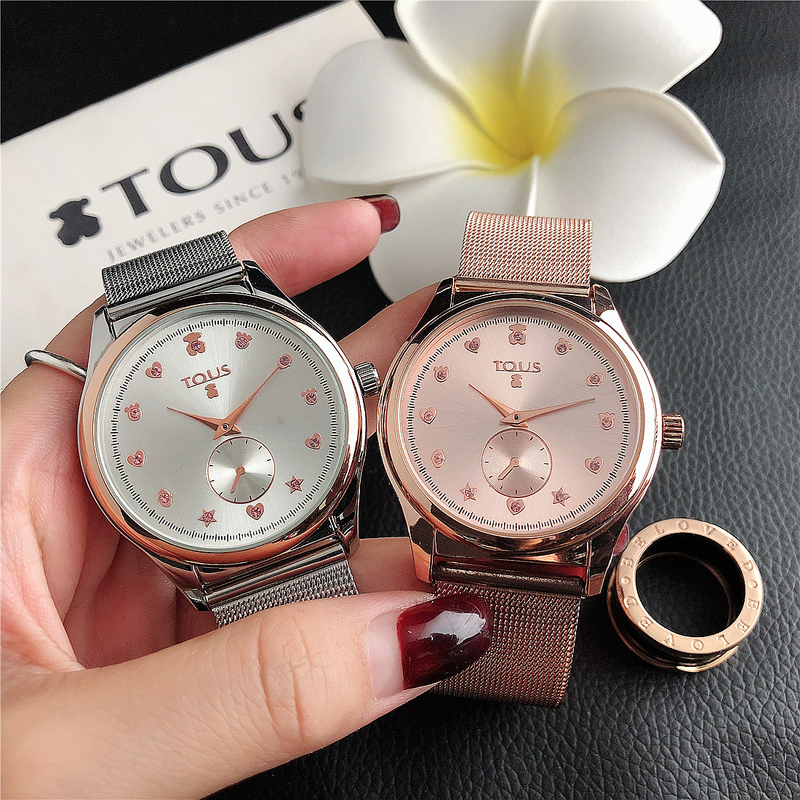 orologio da donna con cinturino in metallo per ragazze, tendenza della moda, semplice e generoso_voghion.com