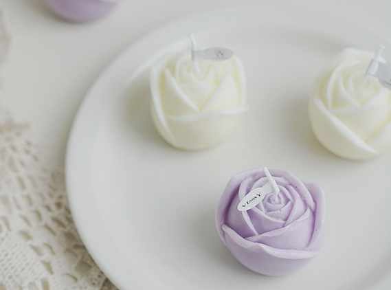 Rose candles wholesale Valentine's Day Qixi gifts handmade birthday gifts diy simulation rose scented candles_voghion.com