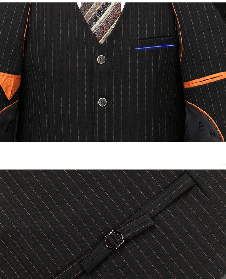 Abbigliamento maschile 2024 Nuovo abito da uomo Business Casual Professional Fit Sposo Groomsmen Matrimonio Tre pezzi Abito alla moda_voghion.com