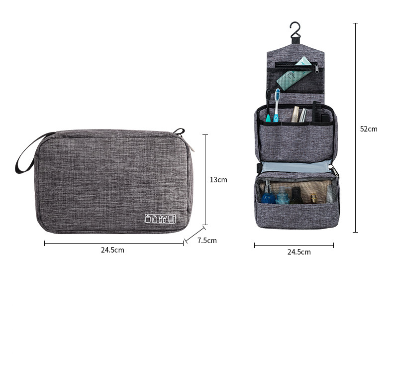 Multifunctional Cationic Letter Toiletry Bag Travel Hanging Toiletry Bag Cosmetic Storage Bag Makeup Bag_voghion.com