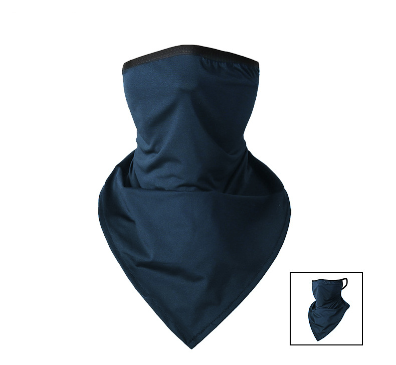 Summer ice silk hanging ear triangle towel mask quick drying breathable outdoor riding sunscreen biker multifunctional magic scarf_voghion.com