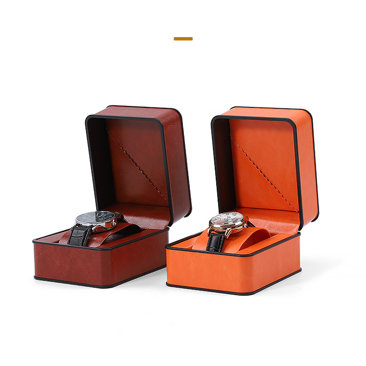 Laikrodžio dėžutė Pu odinė laikrodžių įpakavimo dėžutė Premium Sense Watch Box Laikrodžių laikymo dėžutė Laikrodžio pakavimo dėžutė Laikrodžio dėžutė_voghion.com