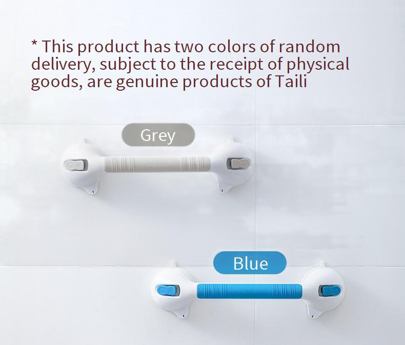 Suction Cup Grab Bar No Drill Safety Handrail For Toilet & Shower (Non-Slip Elderly Fall Prevention Adjustable Angle Rustproof Stainless Steel)_voghion.com