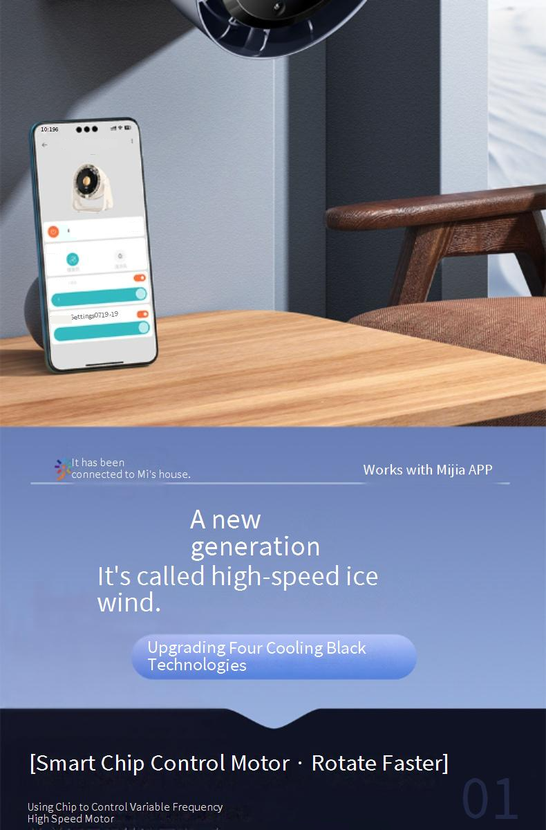 USB-Tischventilator – Kompakter persönlicher Ventilator für Zuhause/Büro/Schlafsaal (3 Geschwindigkeitsstufen, einstellbare Neigung, leiser Betrieb)_voghion.com