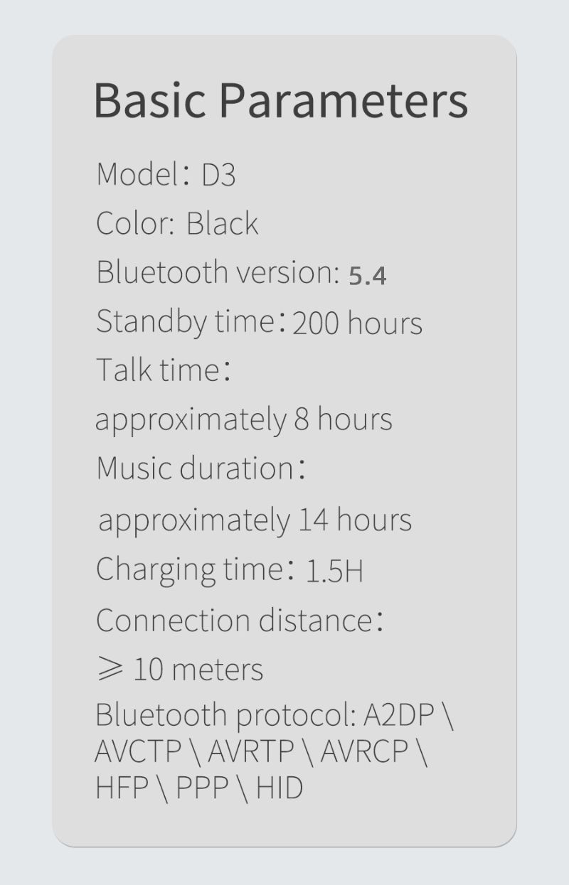 D3 Luminous Ear Clip Bluetooth Earphones Night Running Warning Fluorescent Light Orange Outdoor Safety Sports Wireless Dual Ear Open Type_voghion.com