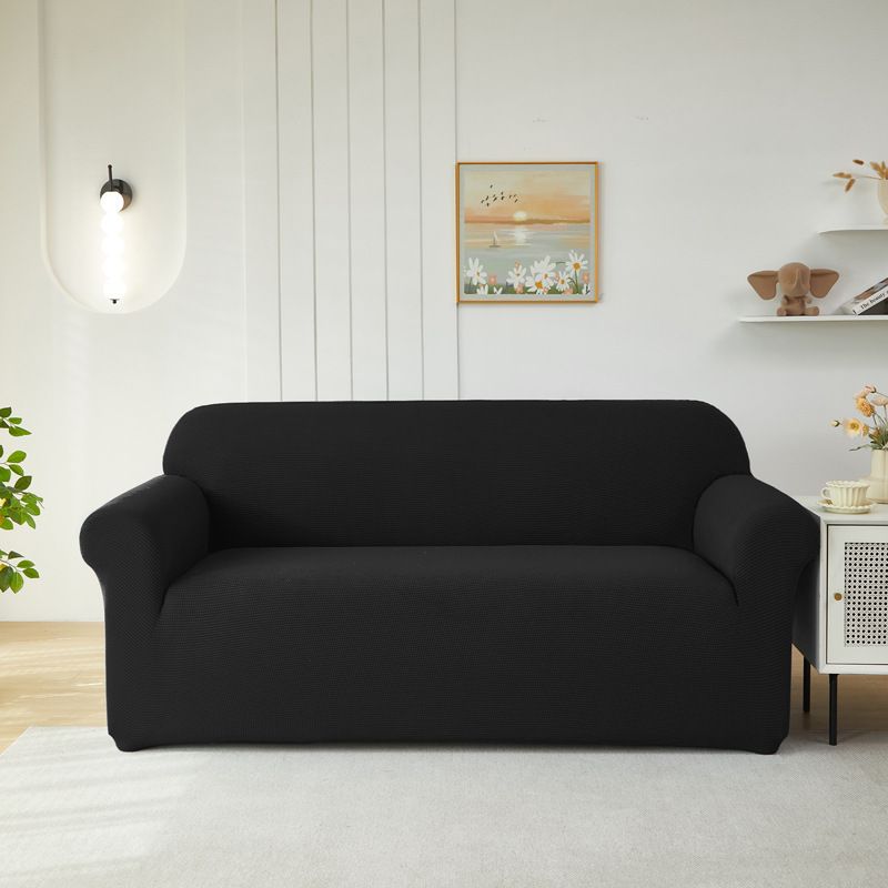Copridivano elasticizzato in maglia di mais - Copridivano in pile spesso a copertura totale per divani, poltrone e divani componibili (diversi colori e misure)_voghion.com