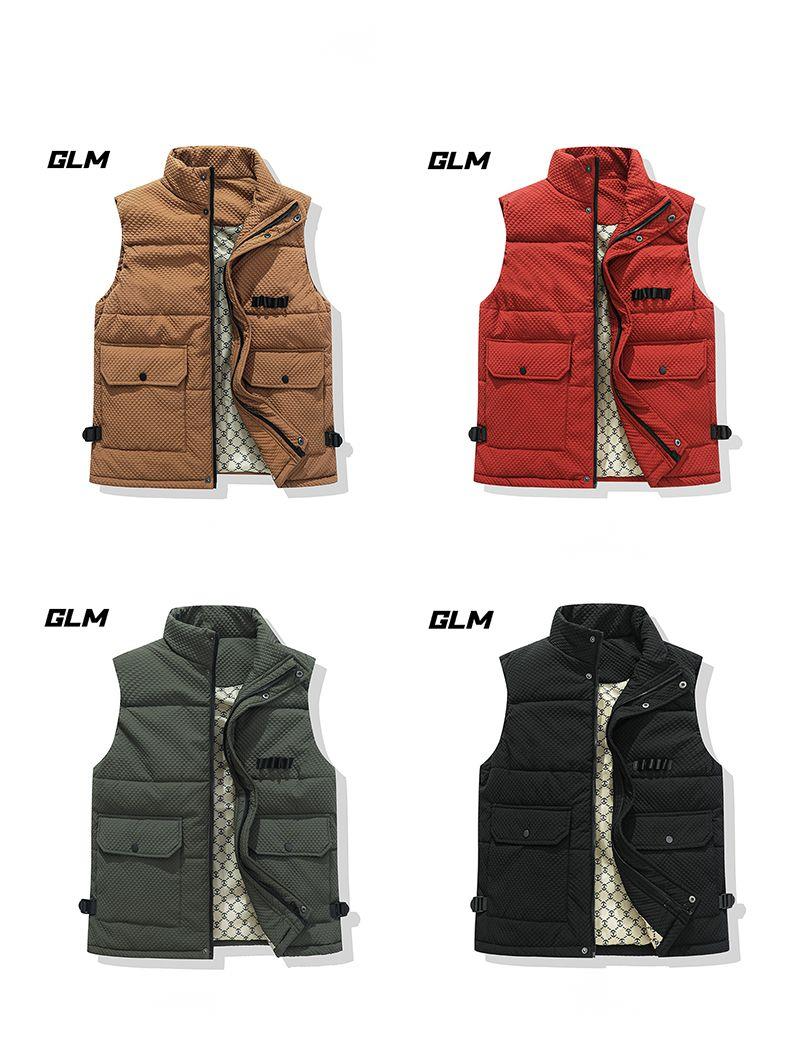 Semir Group GLM abbigliamento da lavoro in cotone autunno inverno per uomo e donna, collo alto largo, giacca gilet con spalle calde e spesse_voghion.com