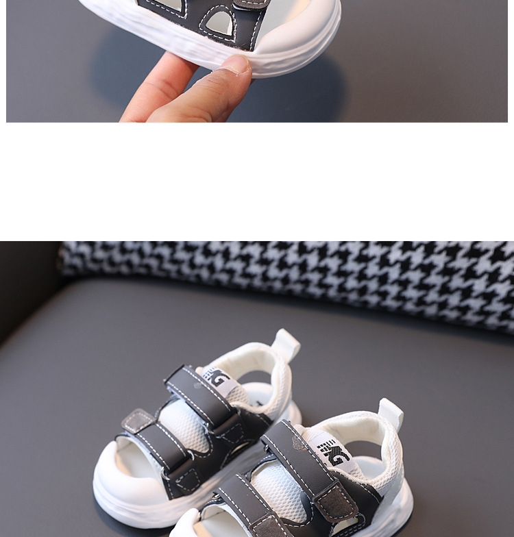 Sandali anti punta per bambini e bambine da 0-1 a 6 anni. Scarpe da passeggio per bambini con suola morbida antiscivolo per la nuova tendenza estiva_voghion.com