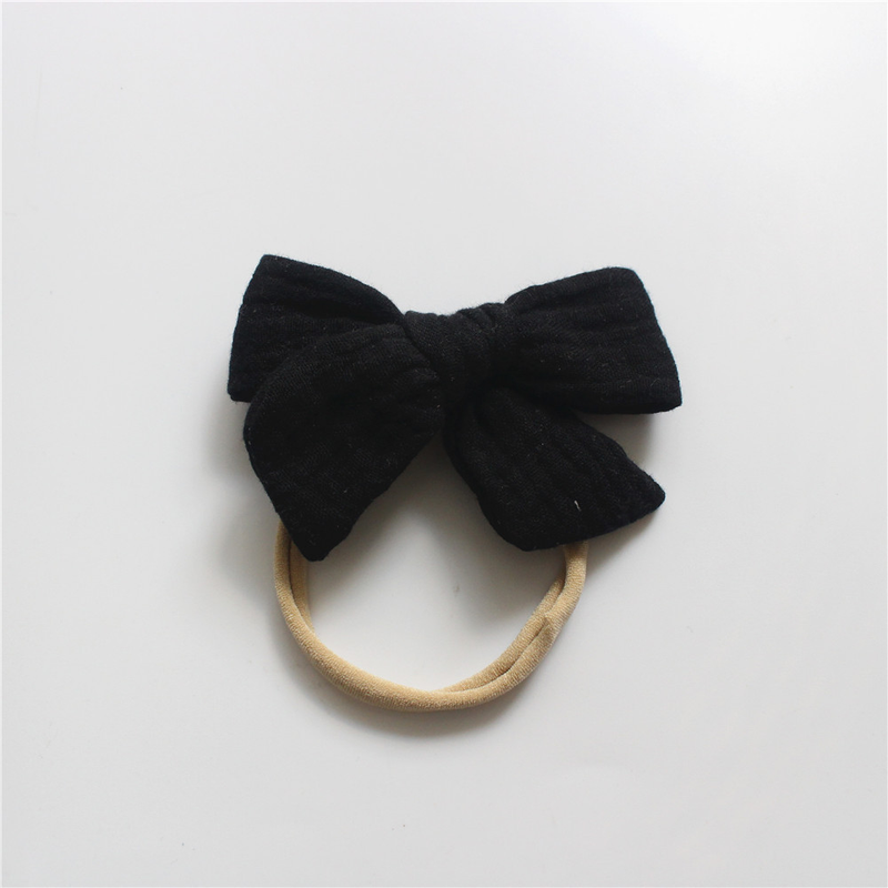 Fascia per capelli in mussola di cotone e garza per neonati, accessori per neonati di 100 giorni, in nylon super morbido, per maschi_voghion.com