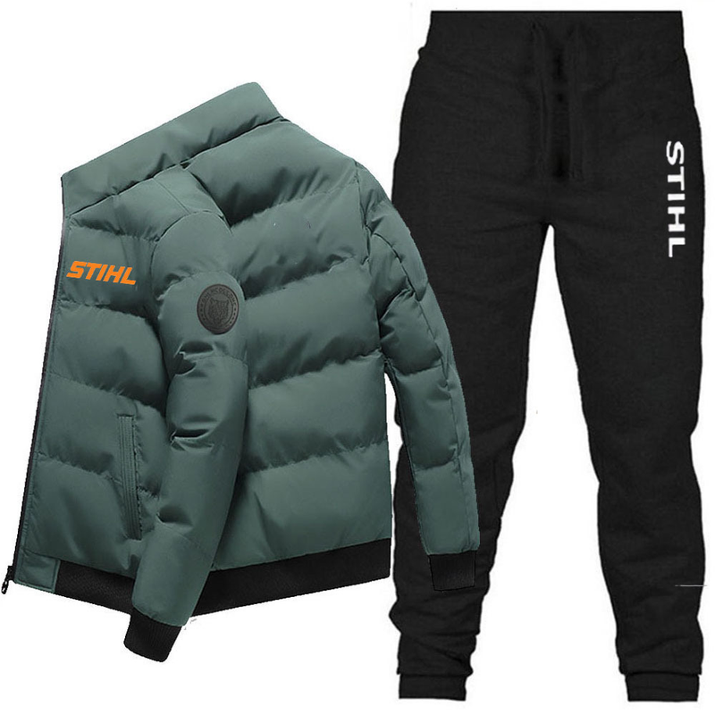 Nouveaux hommes hiver épaissi chaud coton rembourré vêtements mode hommes doudoune courte_voghion.com