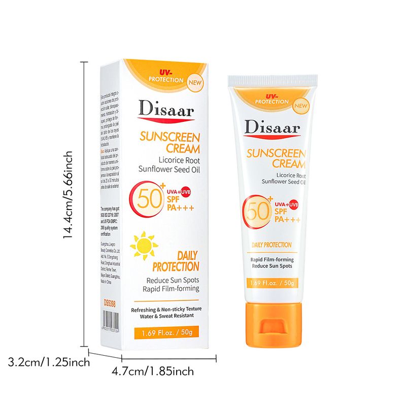 Disaar50g Süßholzwurzel Sonnenschutz für Arme, Oberschenkel und Körper_voghion.com