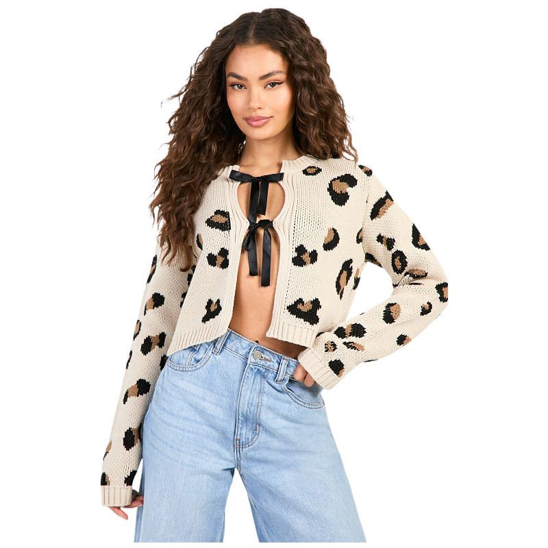 Strickpullover Damen Langarm Rundhalsausschnitt Knopf Einfarbig Pullover Strickjacke Top Damen_voghion.com