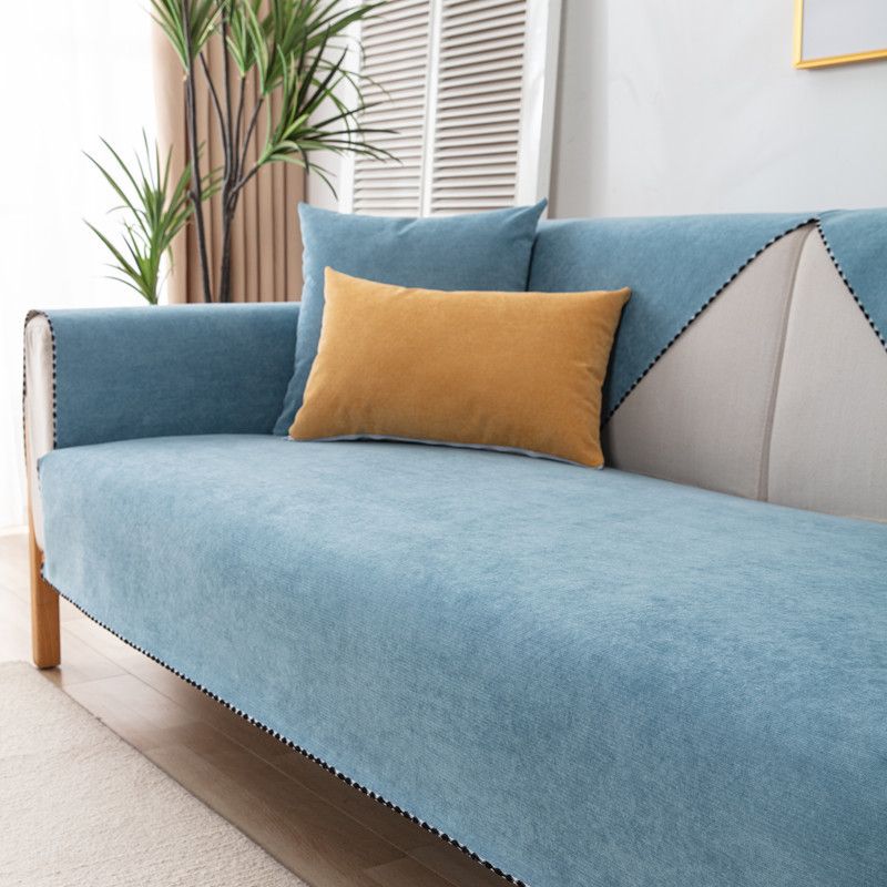 Home & Garden Waterproof Sofa Cushion Anti Cat Scratching Universal Anti Slip Modern Simple Solid Color Pet Urine Proof Sofa Cover Backrest Towel_voghion.com