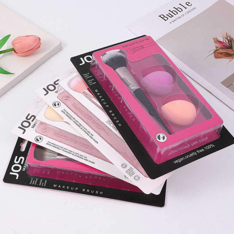 Makeup Refresh Make-up-Pinsel-Set Lidschatten Rougepinsel Puderquaste Kein Puder kein Puder 3 Pinsel Einzelpinsel_voghion.com