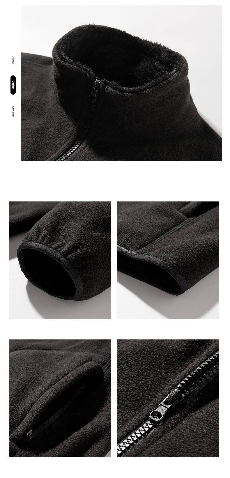 Giacca da trekking impermeabile 3 in 1 da uomo con fodera in pile staccabile - Guscio antivento per tutte le stagioni, ideale per alpinismo, campeggio e viaggi_voghion.com