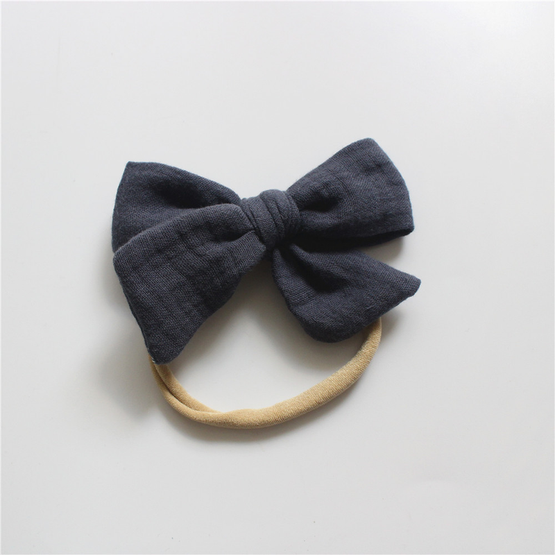 Fascia per capelli in mussola di cotone e garza per neonati, accessori per neonati di 100 giorni, in nylon super morbido, per maschi_voghion.com