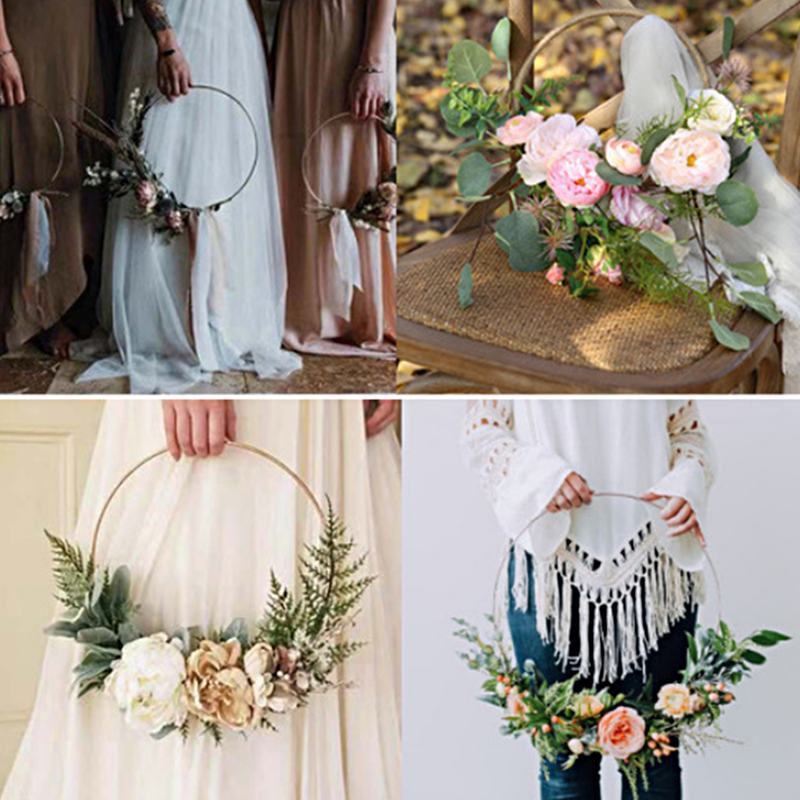 5 8 10 15 20 25 30 35 40cm anneau en métal capteur de rêves cerceau anneaux bricolage cercles ronds en métal anneaux bricolage à la main capteur de rêves_voghion.com