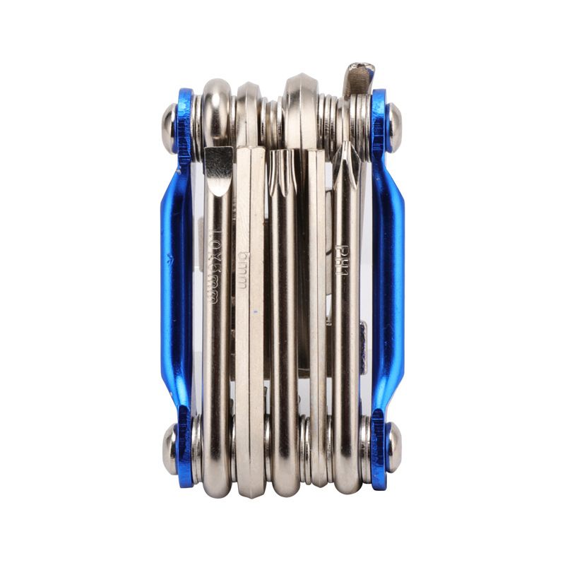 Outils de vélo de montagne colorés 11 en 1 outil de réparation combiné multifonctionnel avec outil de réparation de coupe-chaîne T25_voghion.com