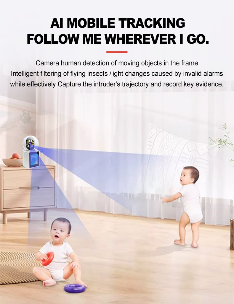 2,4-Zoll/2,8-Zoll-Dual-Directional-Kamera-Monitor mit Bildschirm, Anrufüberwachungsgeschwindigkeit mit einem Klick_voghion.com