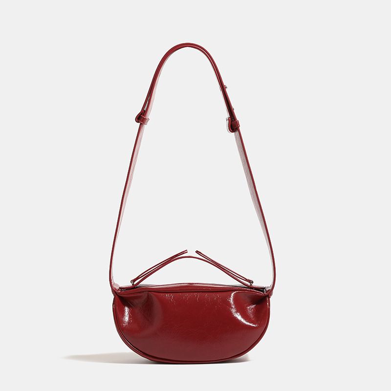 Red Dumpling Mini Handbag Women's Bridal Crossbody 2025 Spring And Summer New Fashion Hundred And Matching Casual Daily Exquisite Elegant_voghion.com