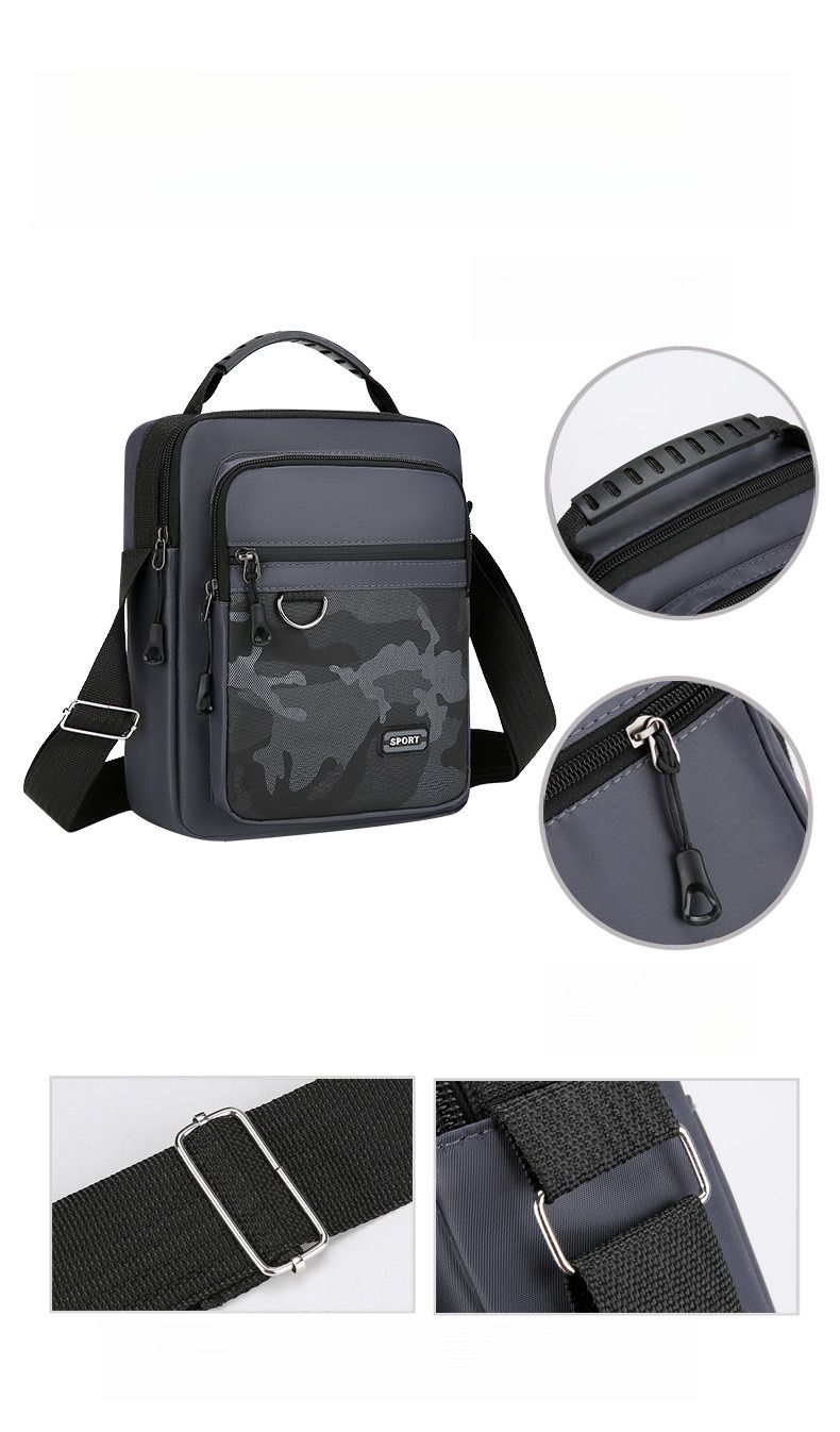 Multifunctionele heren crossbody verticale versie mobiele telefoon veelzijdig, draagbaar, modieus outdoor kleine schoudertas_voghion.com