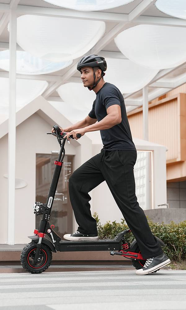Patinete eléctrico todoterreno ISCOOTER IX5S de 11" con motor de 1000 W y batería de 48 V y 15 Ah_voghion.com