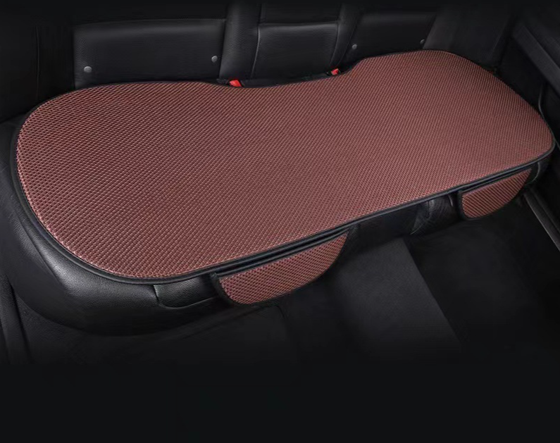 Summer Car Cushion Ice Silk Three-piece Set Of Single Breathable Backless Cool Cushion Car Supplies_voghion.com