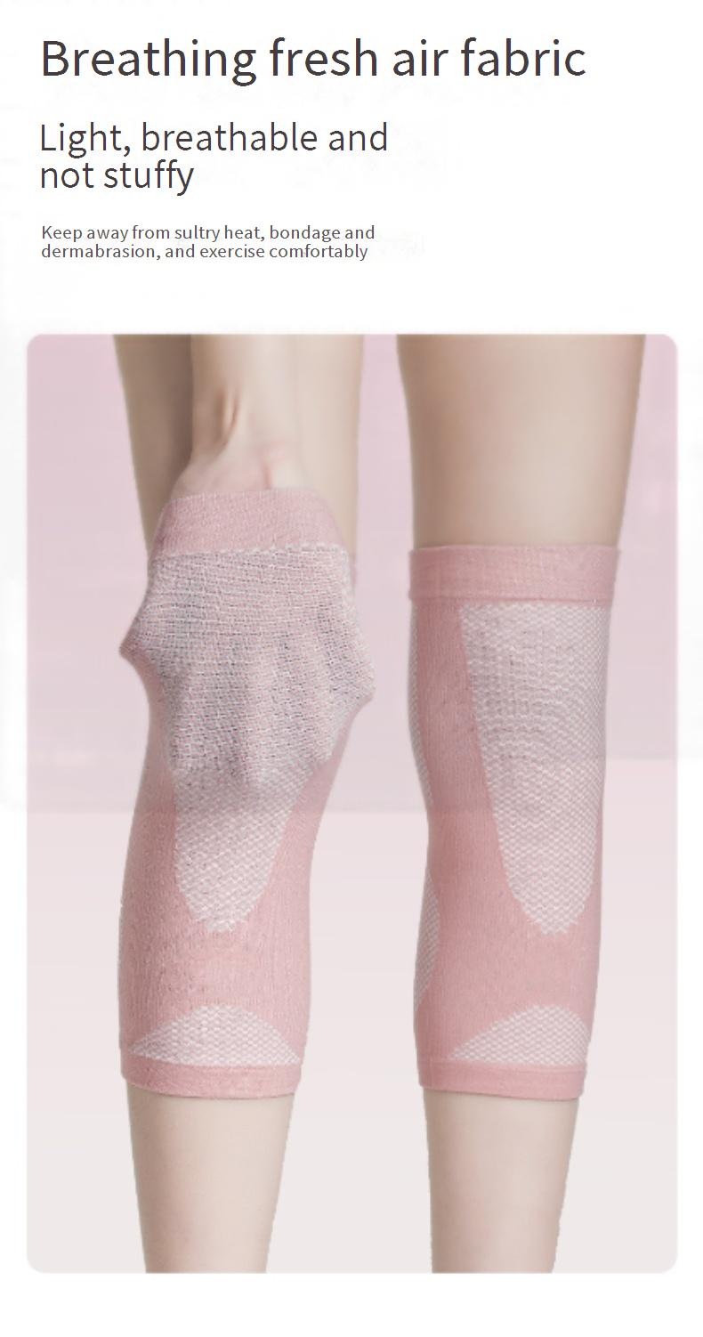 Ultradünne, atmungsaktive Kniebandage für Damen und Herren – hochelastischer, rutschfester Gelenkschutz für Laufen, Tennis, Badminton_voghion.com