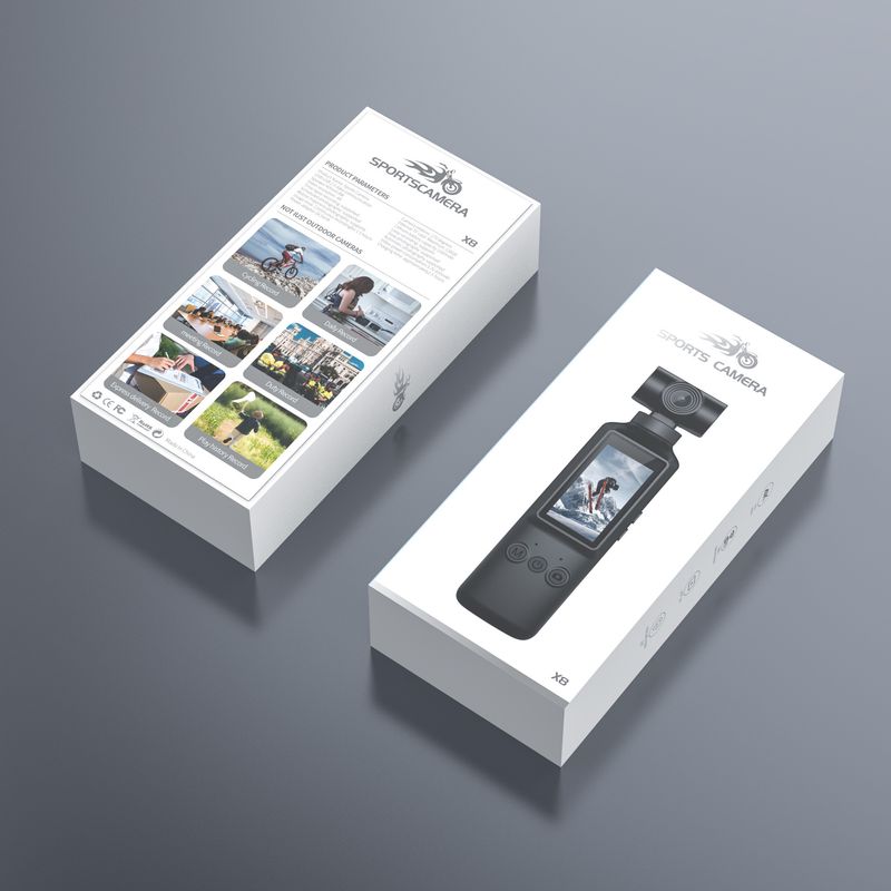 New 4K HD Handheld Sports With WIFI Rotatable Outdoor Camera Mini Law Enforcement Recorder_voghion.com