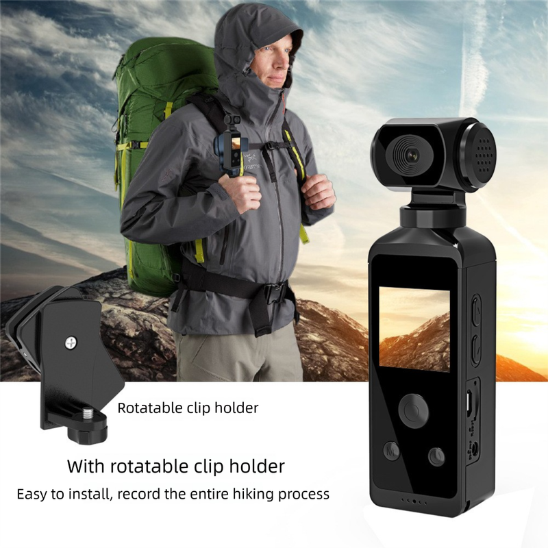 Nueva minicámara de bolsillo 4K HD antivibración para deportes al aire libre y ciclismo_voghion.com