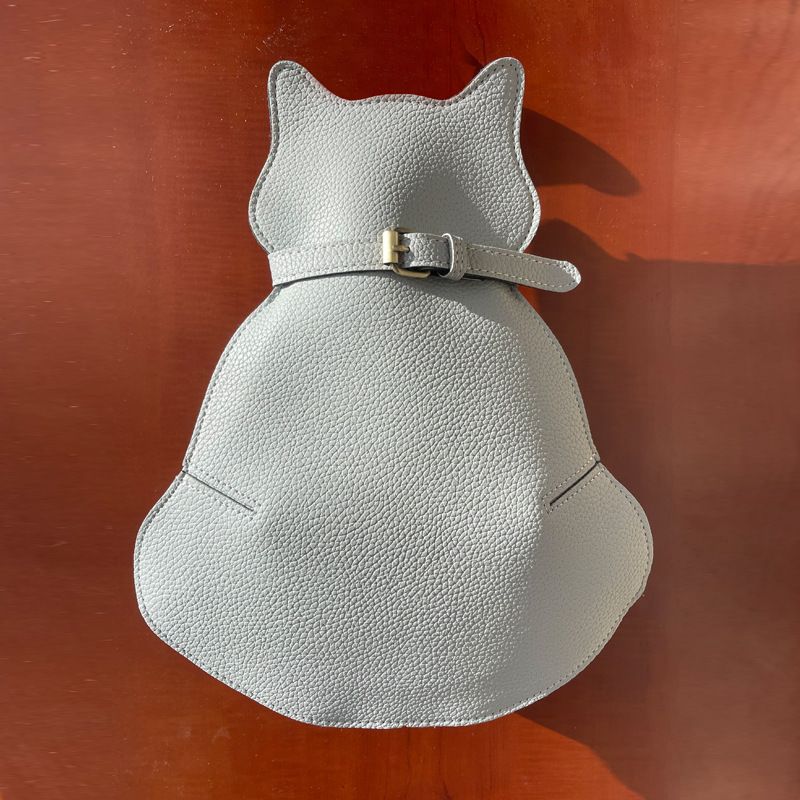 Borsa Cute Kitty 2023 Nuova borsa a tracolla Internet Borsa a tracolla retrò in pelle di moda popolare Borsa da donna a tracolla personalizzata_voghion.com
