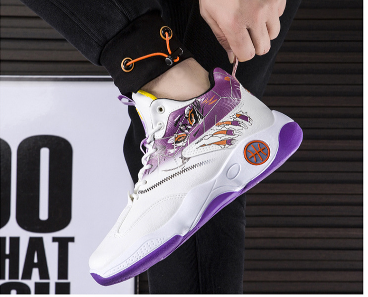 Grenzüberschreitende 2023 neue Herren-High-Top-Schuhe, neue modische Sport-Freizeitschuhe, Papa-Schuhe, Jugend-Basketballschuhe_voghion.com