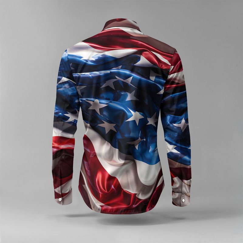 Set di camicie da uomo primavera/estate 2025, con stampa di marca, alla moda, semplice, a maniche lunghe, di alta qualità e comode._voghion.com