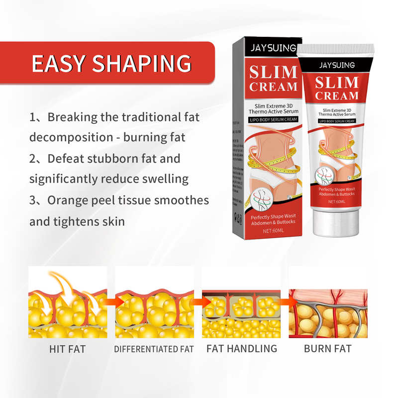 Jaysuing kreem tõstab keha nahka, reielihaseid, käsi, painutab lihaseid, eemaldab apelsinikoore, vormib ja pinguldab nahka._voghion.com