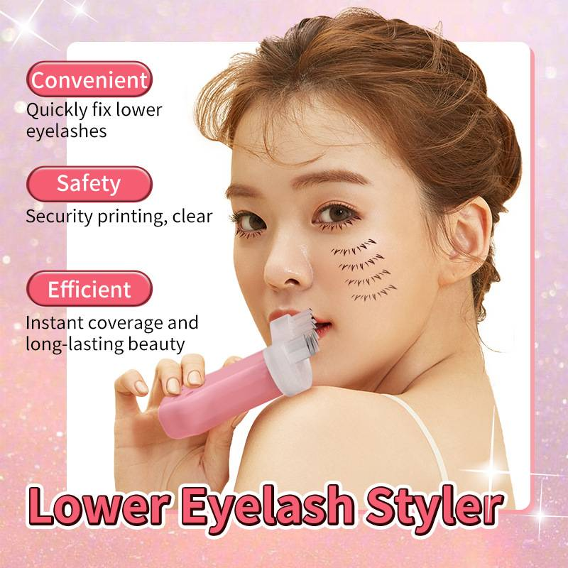 Eyelash Stamp Lower Eyelash Stamp, False Eyelashes Silicone Stamp Eyelashes Prints Reusable Bottom Eye Lashes Natural Looking For Easy Makeup Quick_voghion.com